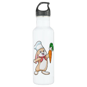 Rabbit as Cook with Carrot 710 Ml Water Bottle
