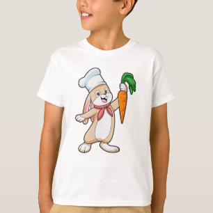 Rabbit as Cook with Carrot T-Shirt