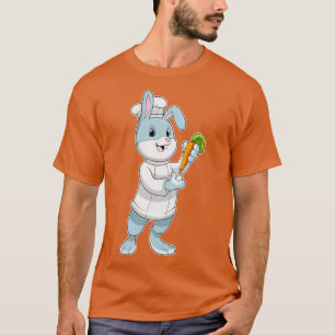 Rabbit as Cook with rot T-Shirt