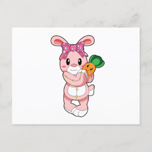 Rabbit as Toy Postcard