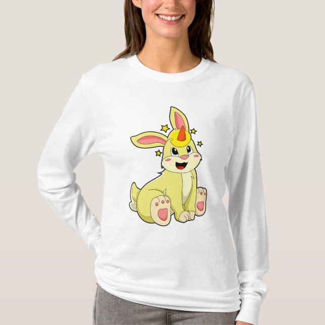 Rabbit as Unicorn T-Shirt (Front)