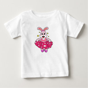 Rabbit at Ballet Dance Baby T-Shirt