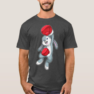 Rabbit at Boxing with Boxing gloves 2 T-Shirt