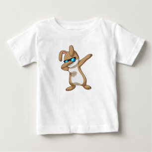 Rabbit at Hip Hop Dance Dab Baby T-Shirt