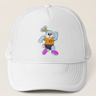 Rabbit at Running Trucker Hat