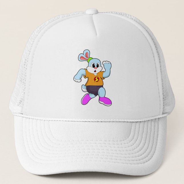Rabbit at Running Trucker Hat (Front)