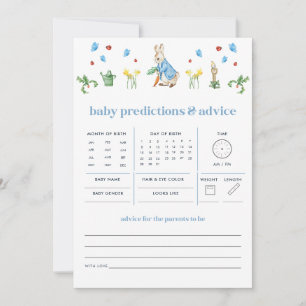 Rabbit Baby Predictions and Advice Game