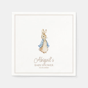 Rabbit Baby Shower Napkin
