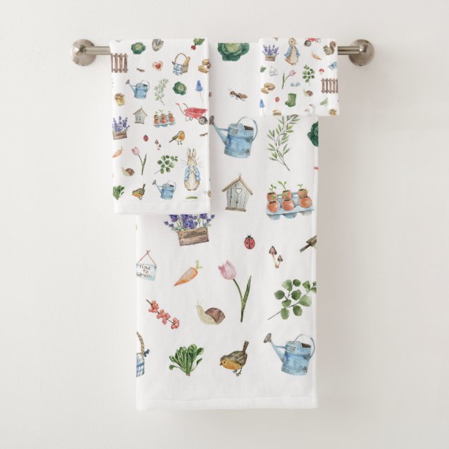 Rabbit Bath Towel Set (Insitu)