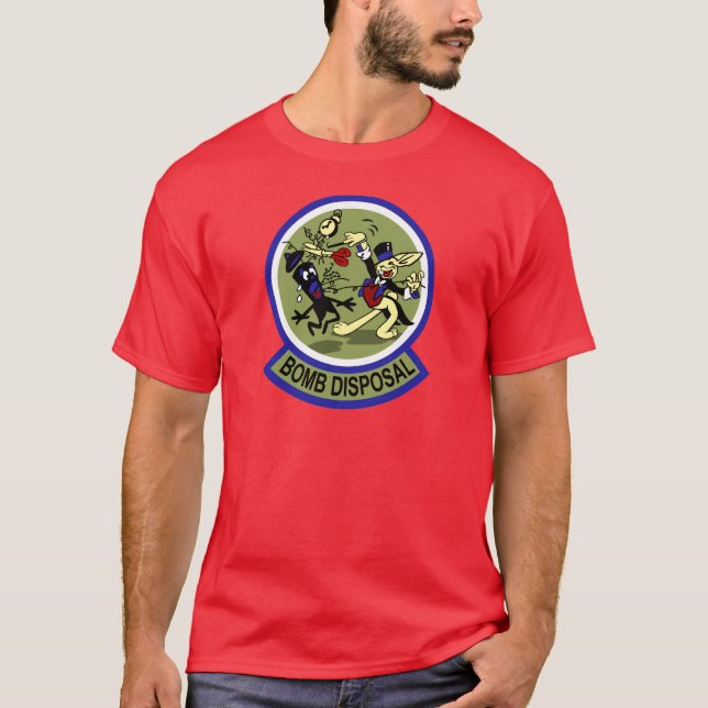 Rabbit Bomb Disposal T-Shirt (Front)