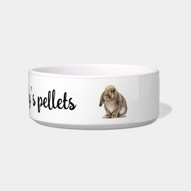 Rabbit bowls personalise (Front)