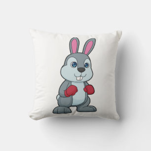 Rabbit Boxing Boxer Boxing gloves Cushion