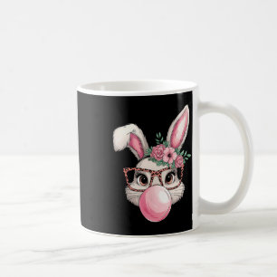 Rabbit Bunny Blowing Bubble Easter Day Cute Women  Coffee Mug