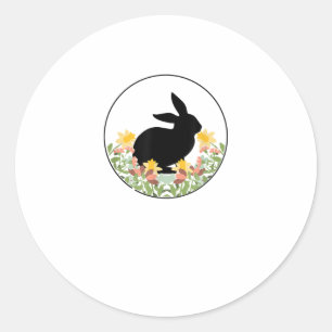 Rabbit - Bunny Cute  Classic Round Sticker