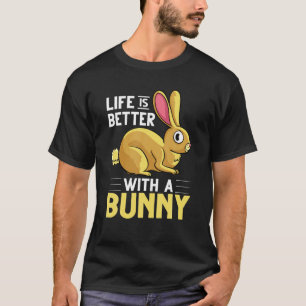 Rabbit Bunny Lionhead Angora Rex Harlequin Cage T-Shirt