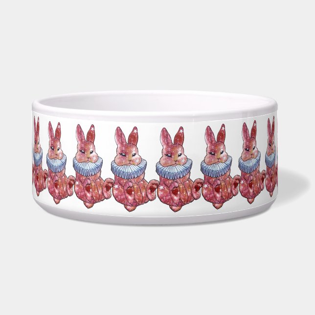 Rabbit Bunny named Ladybug Candy Jar (Front)
