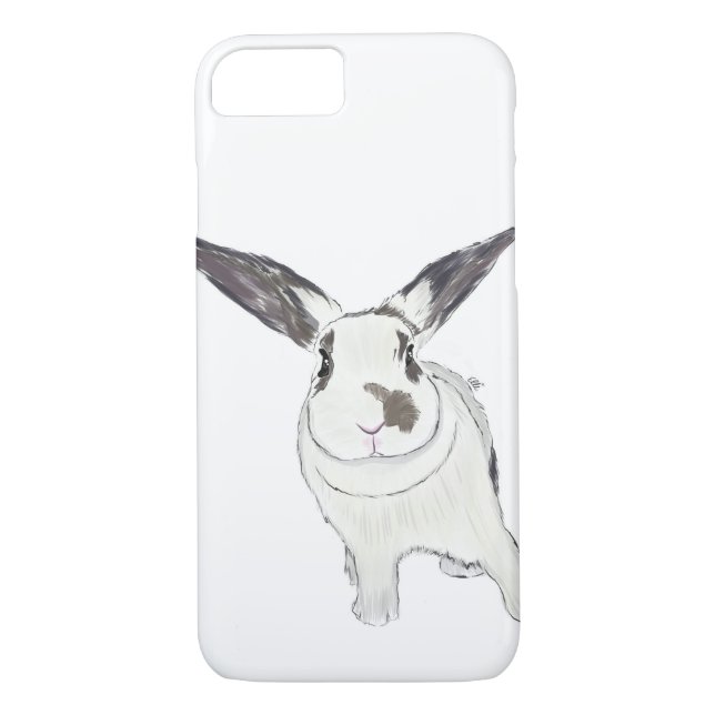 Rabbit Bunny Phone Case, Rabbit Illustration Case-Mate iPhone Case (Back)