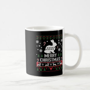 Rabbit Bunny Ugly For Christmas Coffee Mug