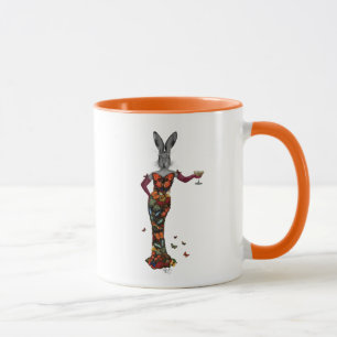 Rabbit Butterfly Dress 2 Mug