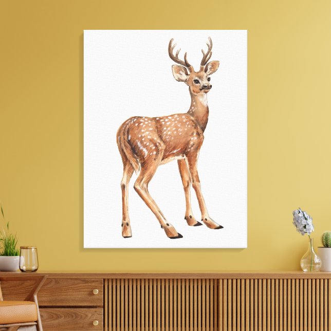 Rabbit Canvas Print (Insitu(LivingRoom))