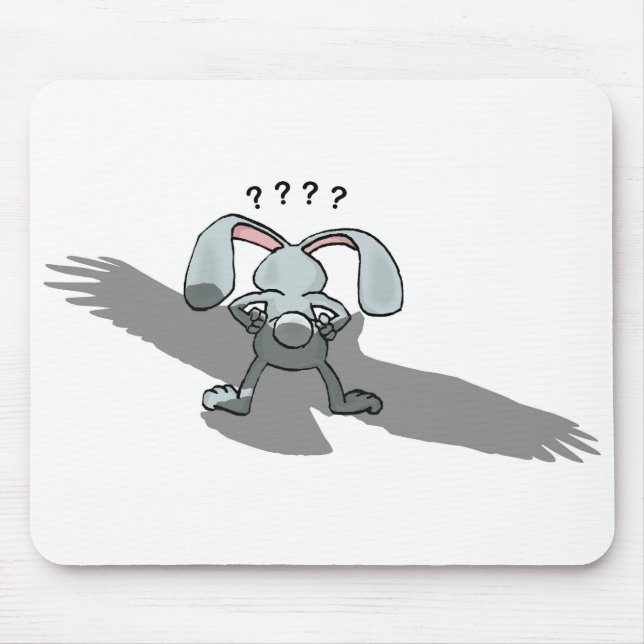 ????... Rabbit Cartoon Mousepad (Front)