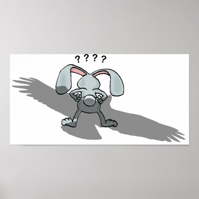 ????... Rabbit Cartoon Poster (Front)