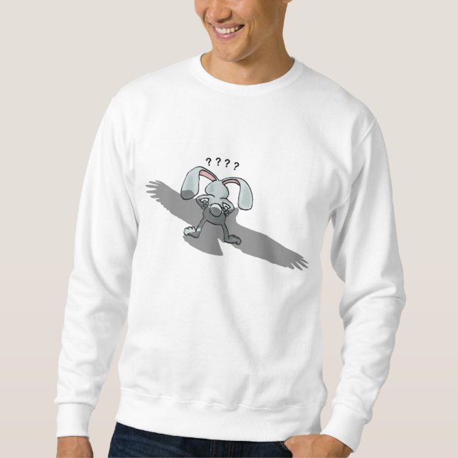 ????... Rabbit Cartoon T-shirt Sweatshirt (Front)