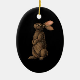 Rabbit Ceramic Tree Decoration
