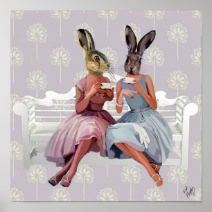 Rabbit Chat Poster