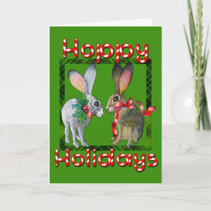 Rabbit Christmas Card