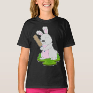 Rabbit Cricket Cricket bat T-Shirt