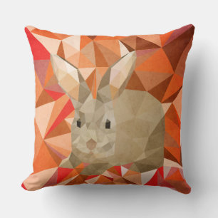 rabbit cushion