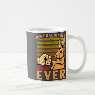 Rabbit Dad Ever Rabbit Owner Easter Bunny  Coffee Mug