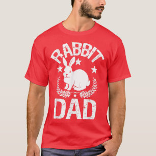 Rabbit Dad Zookeeper Bunny Animal Lover Veterinar T-Shirt