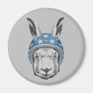 Rabbit Daredevil Magnet