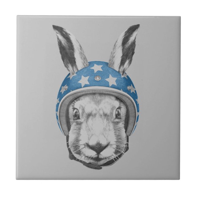 Rabbit Daredevil Tile (Front)
