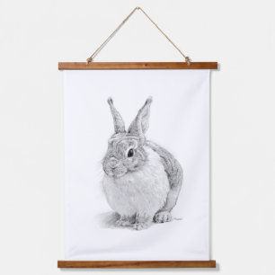 Rabbit Day Hanging Tapestry