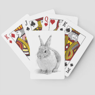 Rabbit Day Playing Cards