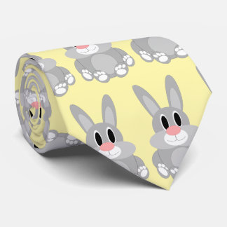 Rabbit Design Tie