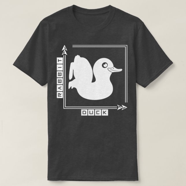 Rabbit Duck T-Shirt (Design Front)
