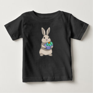 Rabbit Easter Easter egg Pacifier Baby T-Shirt