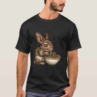 Rabbit Eating Feijoada Long Sleeve T Shirt