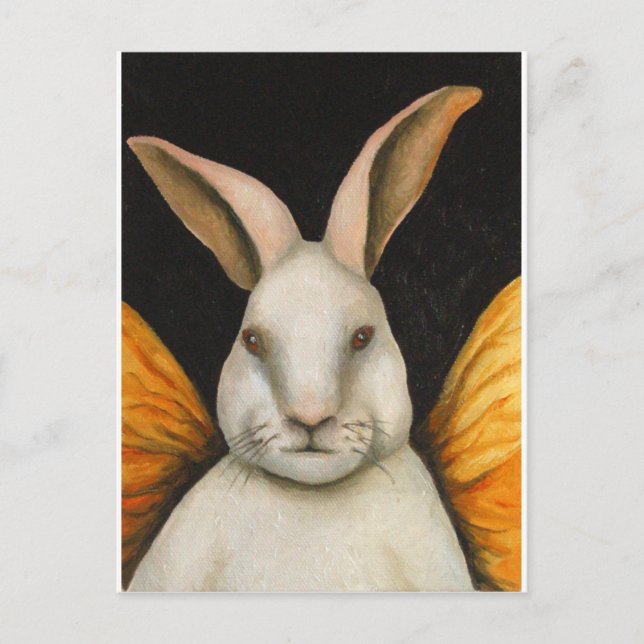 Rabbit Fairy Postcard (Front)
