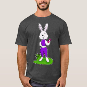 Rabbit Fitness Dumbbell T-Shirt