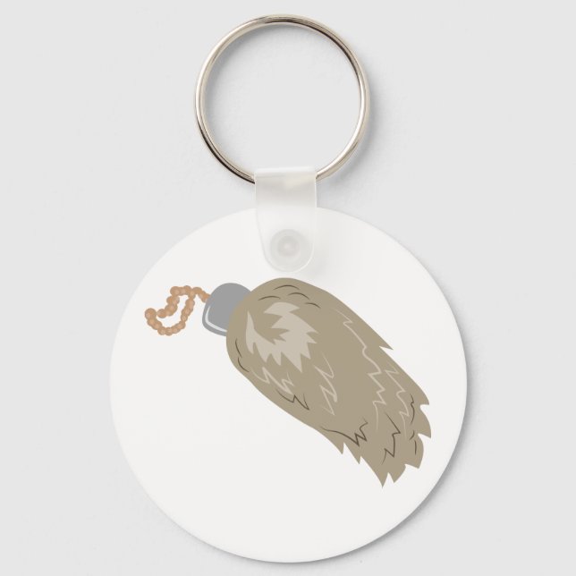 Rabbit Foot Key Ring (Front)
