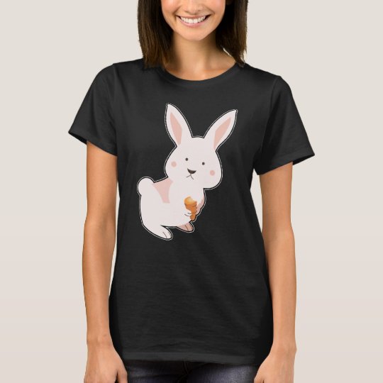 Rabbit Funny Animal Rabbits Fun Design Bunny Gift T-Shirt | Zazzle.co.uk