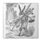 Rabbit Gardener with Shovel & Uprooted Plants