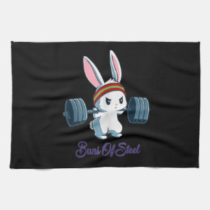 Rabbit Gift   Rabbit Lover Gym Workout Tea Towel