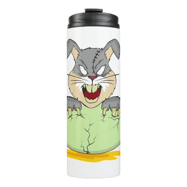 Rabbit Halloween Thermal Tumbler (Front)