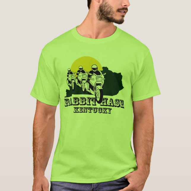 Rabbit Hash Ride T-shirt (Front)